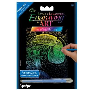 Obrázek z Škrabací obrázek MINI - tukan 